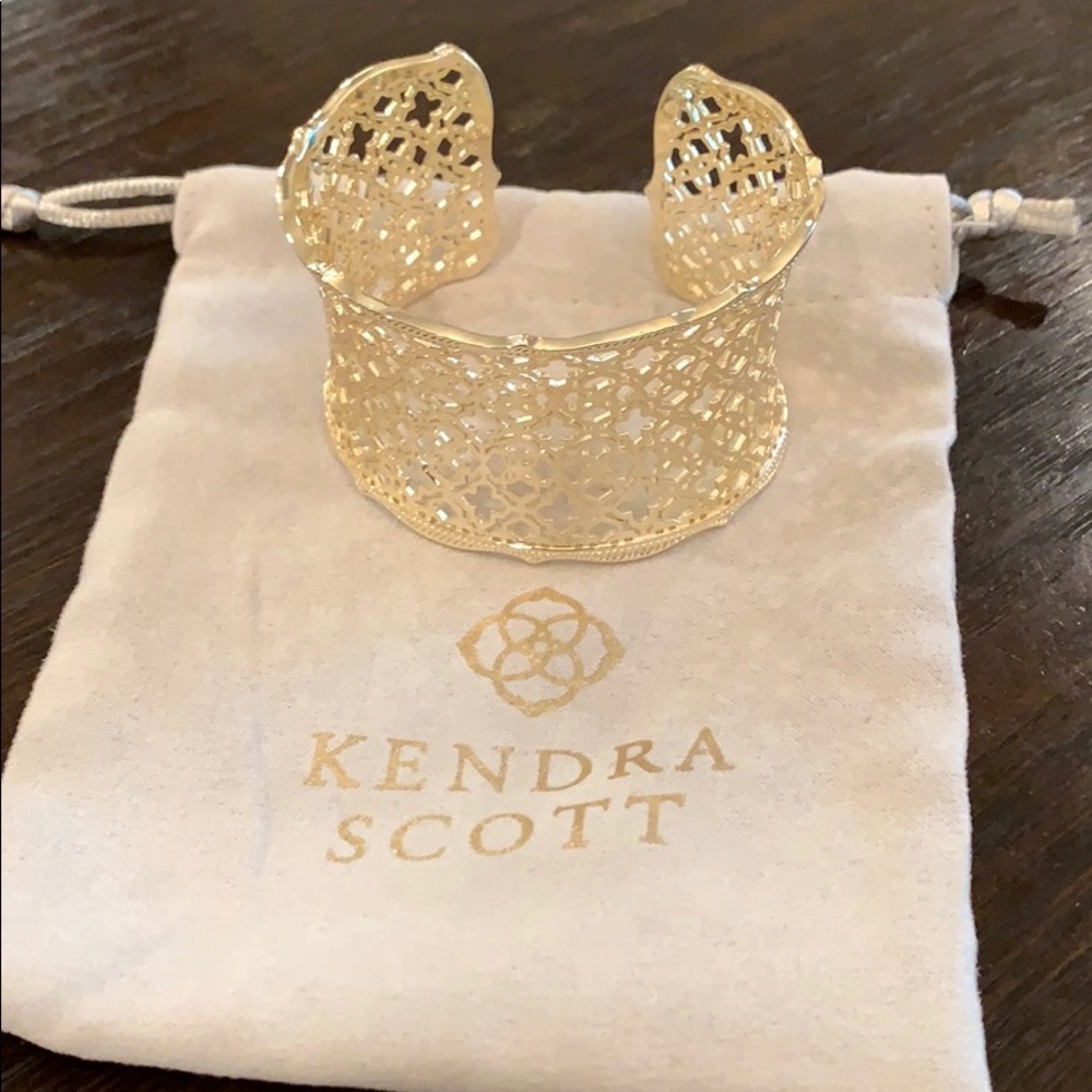 Kendra Scott Candice Gold Cuff Bracelet